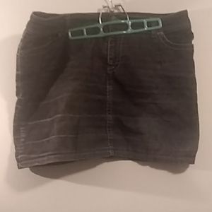 Corduroy miniskirt
